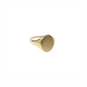 14k Gold Signet Ring