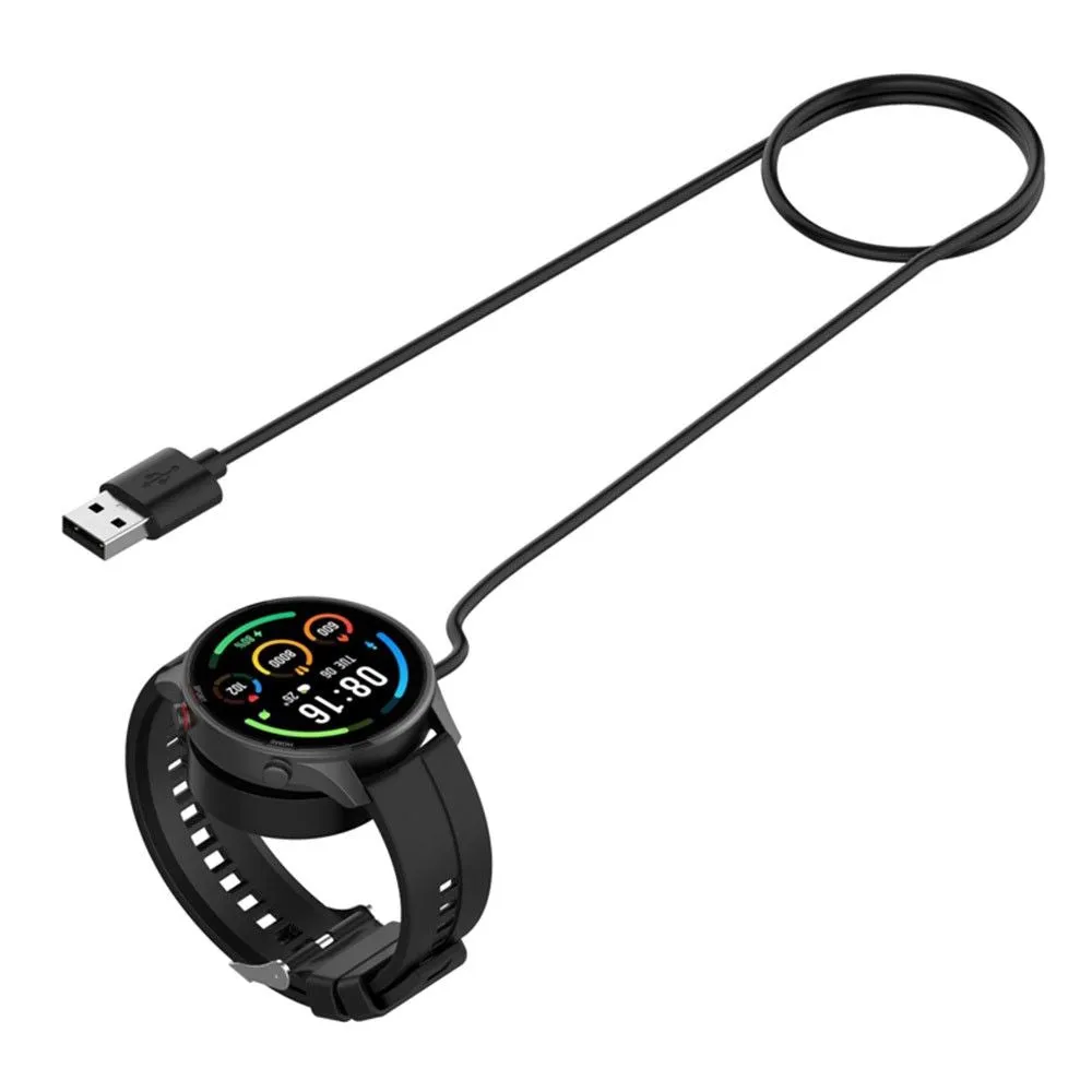 1m Xiaomi Watch S1 Active / Watch Color 2 charging dock cable - Black