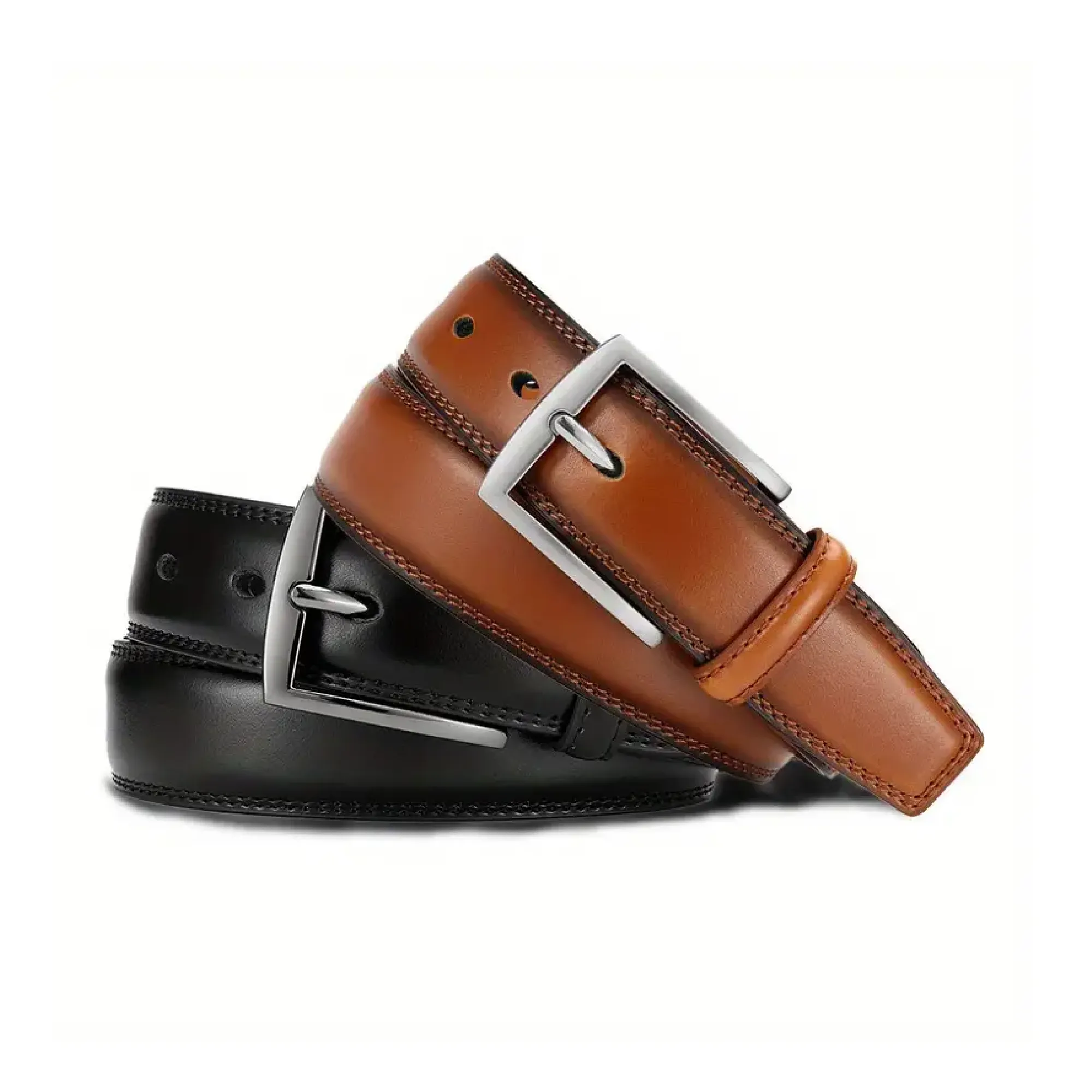 1PC Men Pin Buckle Belt, Men's Casual Business Belt