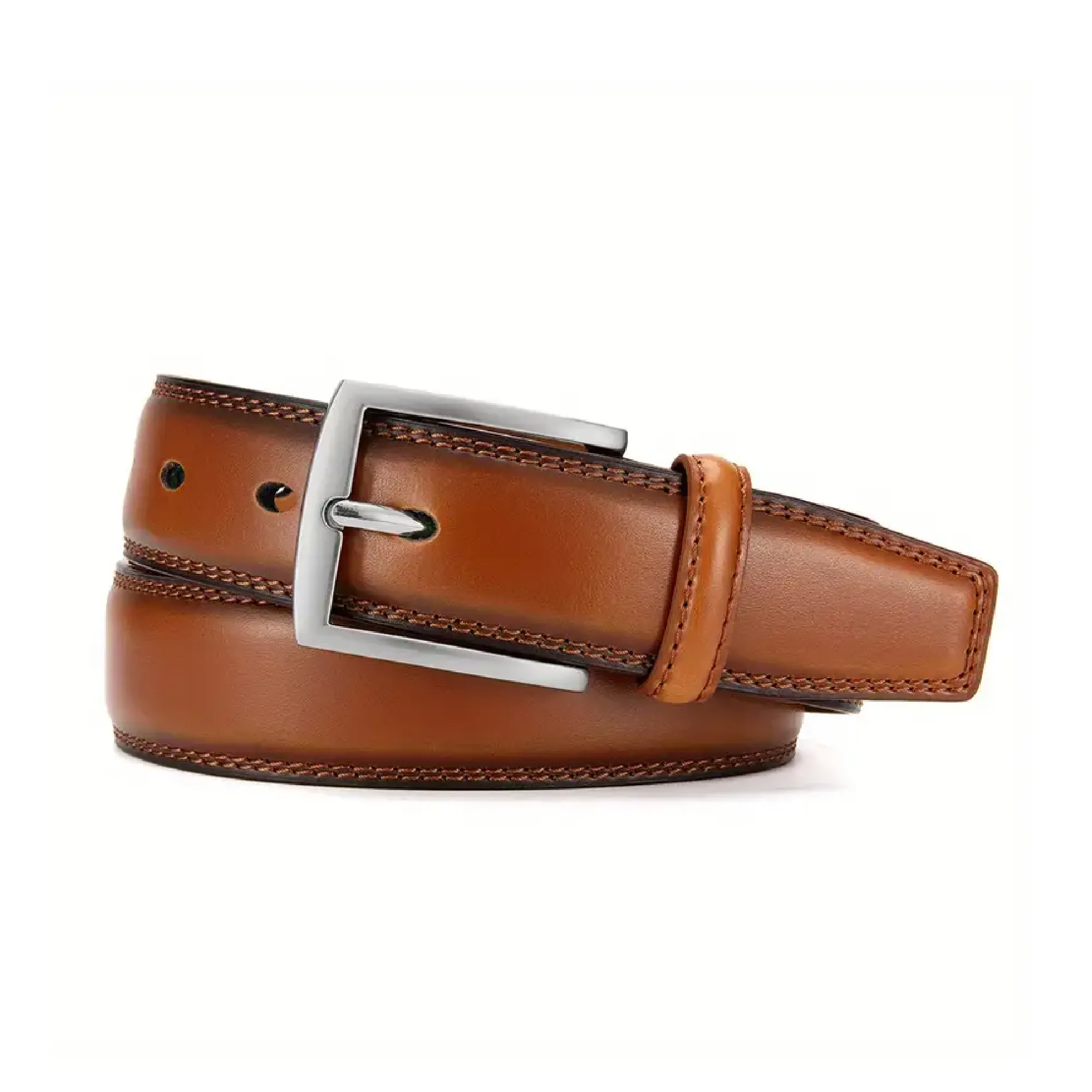 1PC Men Pin Buckle Belt, Men's Casual Business Belt