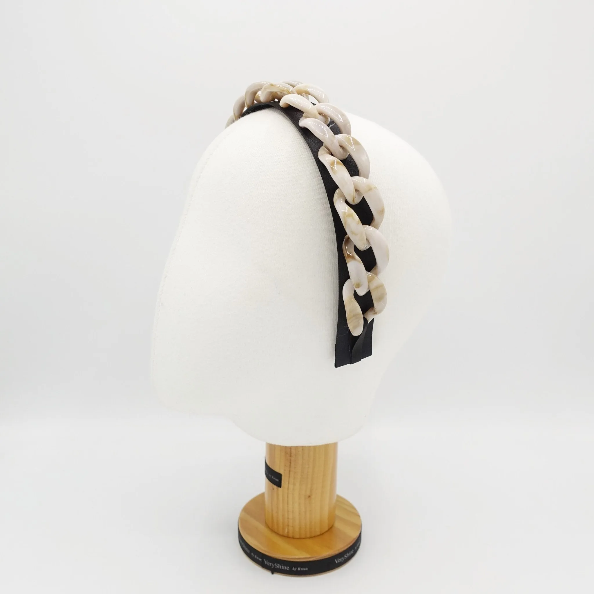 acrylic chain embellished headband stylish hairband for women