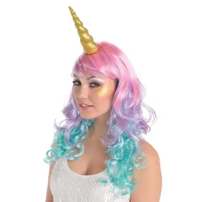 Adult Unicorn Gold Glitter Headband