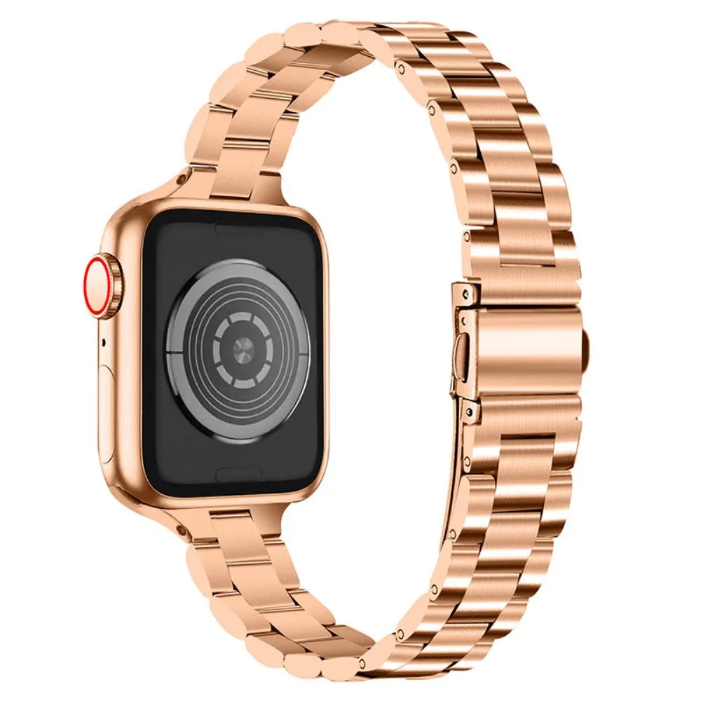 Apple Watch (41mm) fashionable stainless steel watch strap - Rose Gold