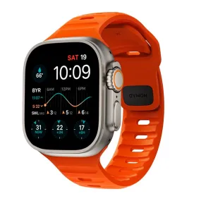 Apple Watch (42/44/SE/45/46/49mm) Nomad Sport Band Rem - Ultra Orange