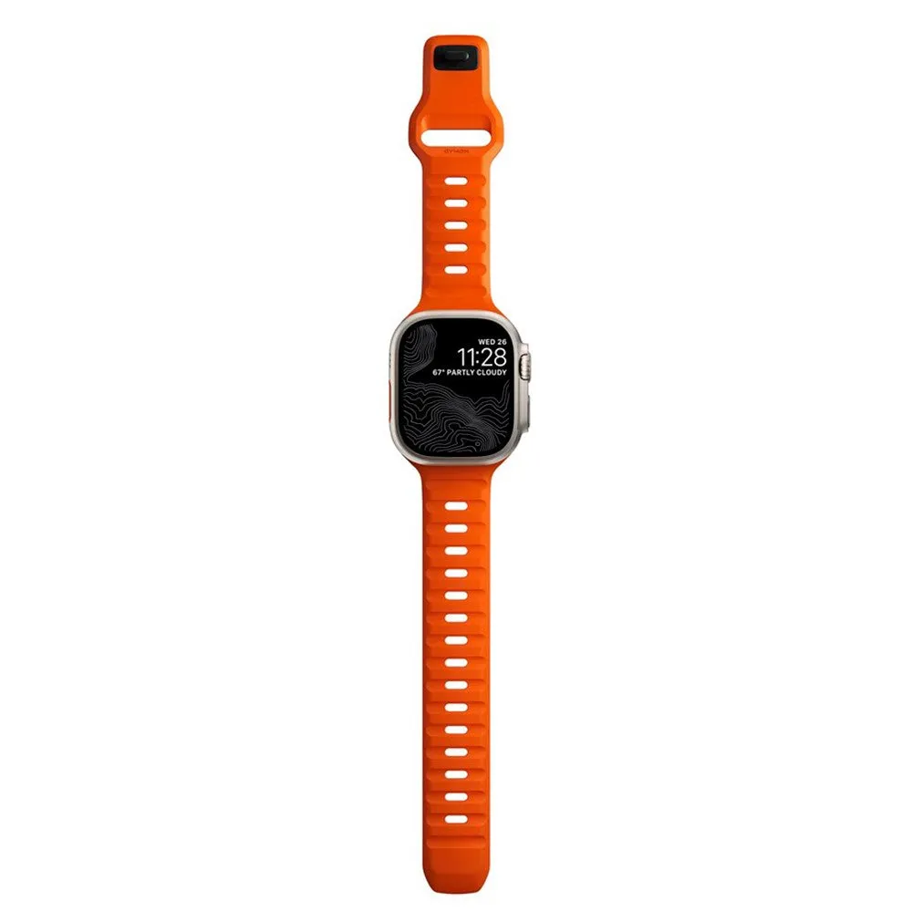 Apple Watch (42/44/SE/45/46/49mm) Nomad Sport Band Rem - Ultra Orange