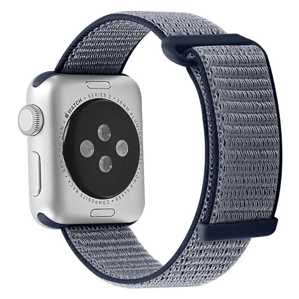 Apple Watch (45mm) nylon watch strap - Midnight Blue