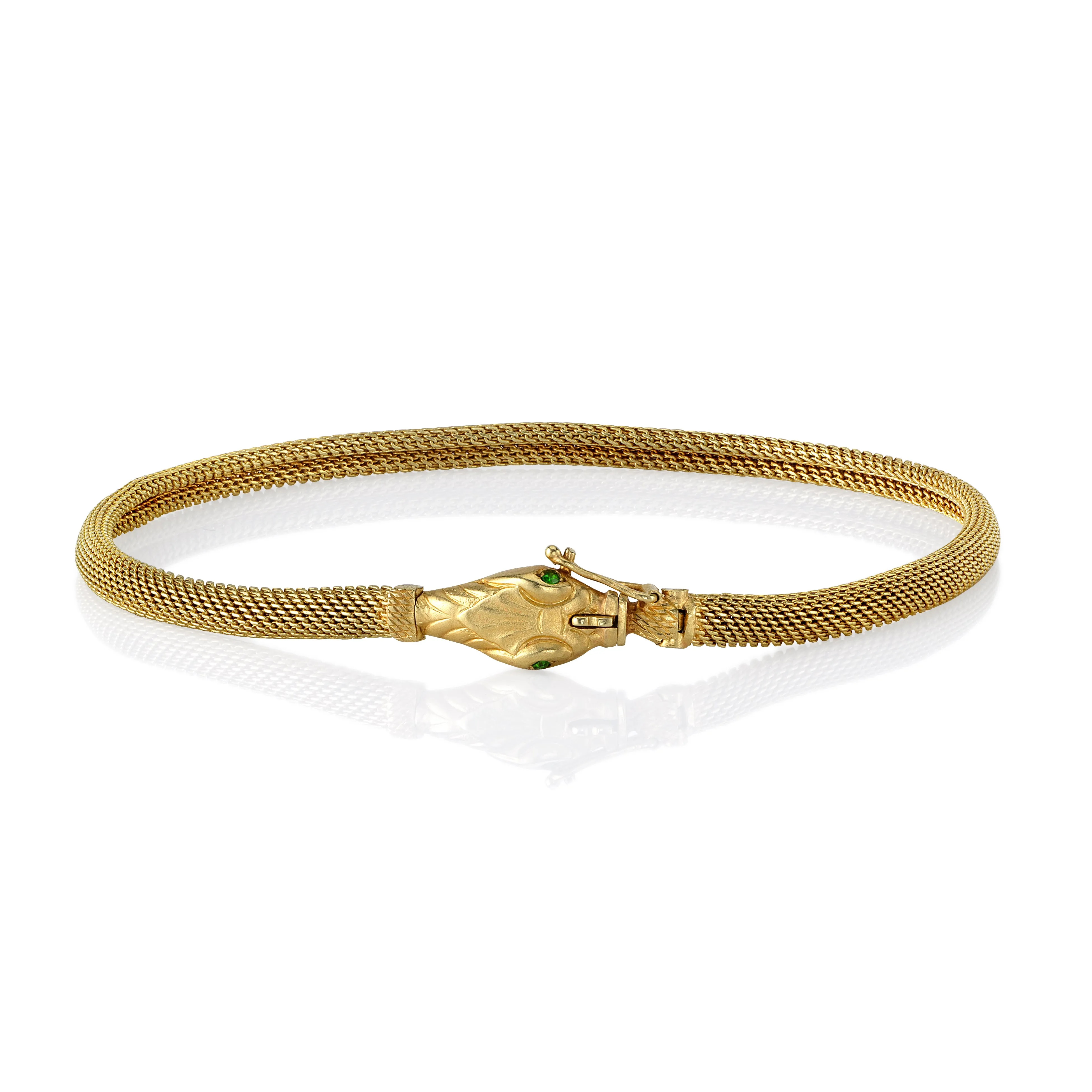 Art Deco Ouroboros Bracelet