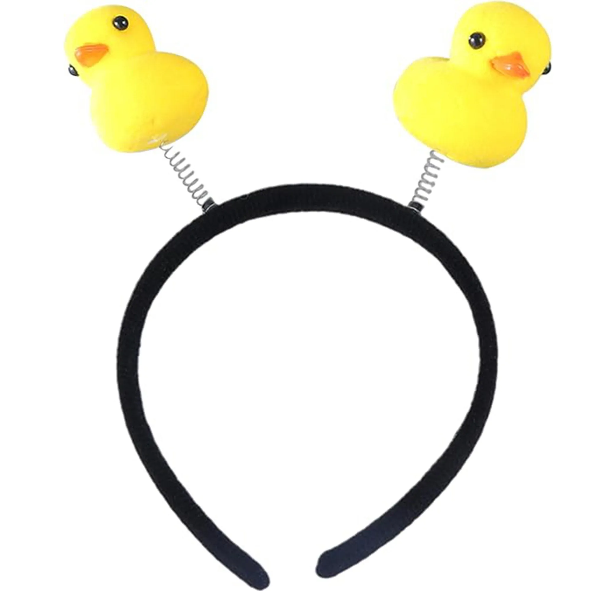 Babymoon Spring Baby Girl’s Headband with Ducks | Hairband Hair Accessories | Duck | Yellow