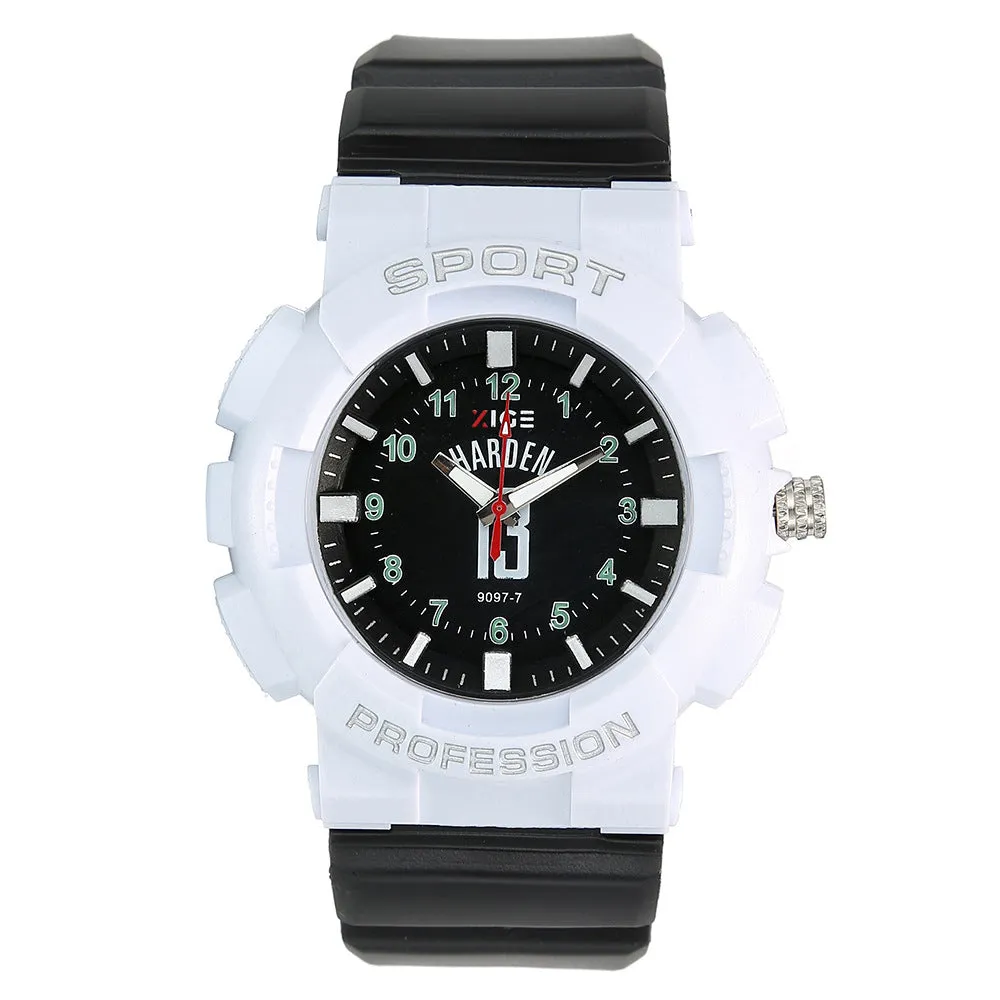 Basketball Star Sports Watch Men's Couple Fashion Sports Watch Waterproof Outdoor Color Matching Watch