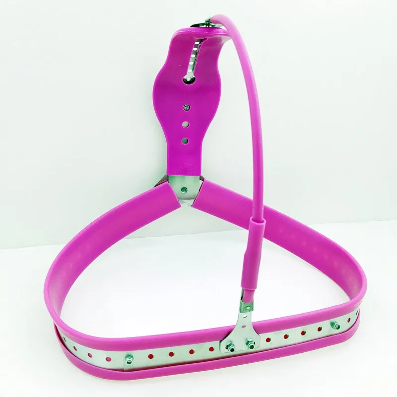 BDSM Female Chastity Belt Pants