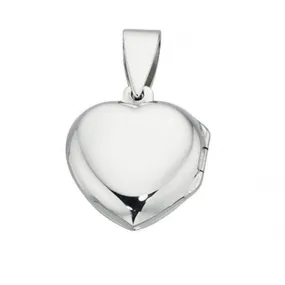 Beginnings Sterling Silver P3324 Small Heart Locket Pendant