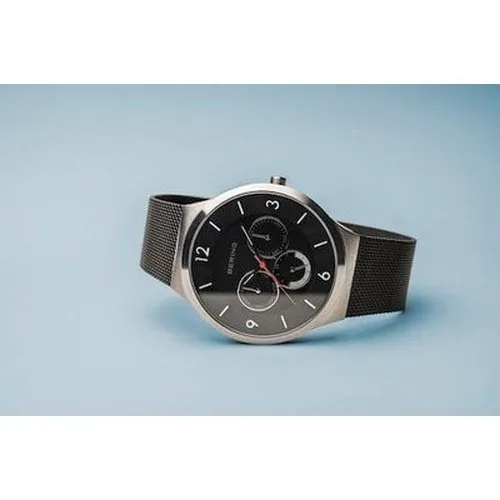 Bering Gents Classic Brushed Silver Watch