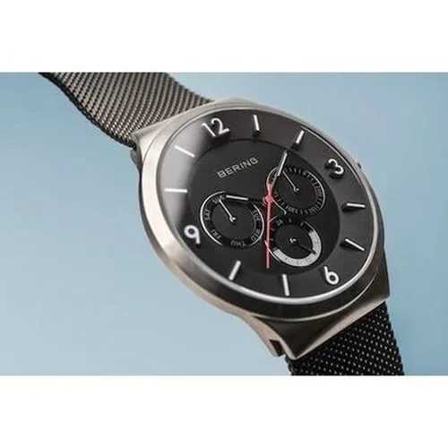 Bering Gents Classic Brushed Silver Watch