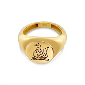 Bespoke Family Crest Signet Ring