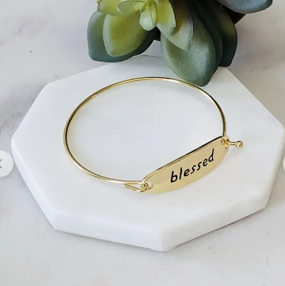 Blessed Bangle Bracelet