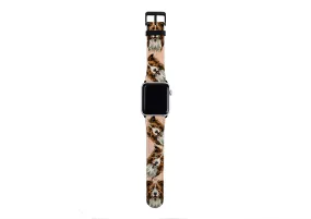 Border Collie Mell Orange Apple Watch Strap