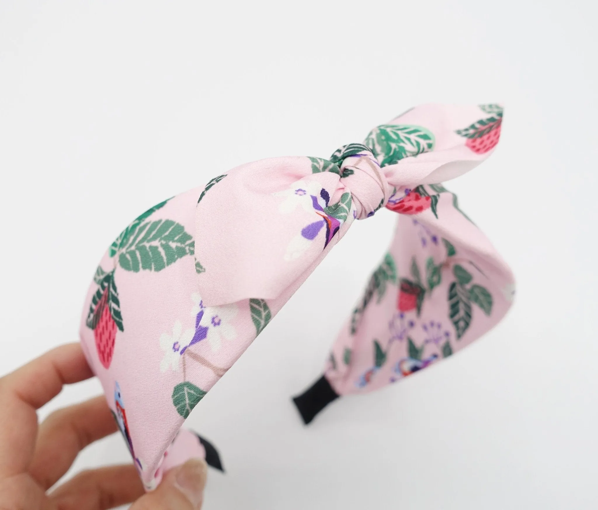 botanical garden bow knot headband headband casual Spring hair accessory for women