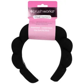 Brushworks Black Cloud Headband