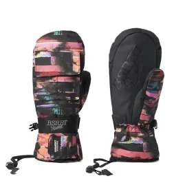 BSR POCKET SNOWBOARD GLOVE MULTI PINK