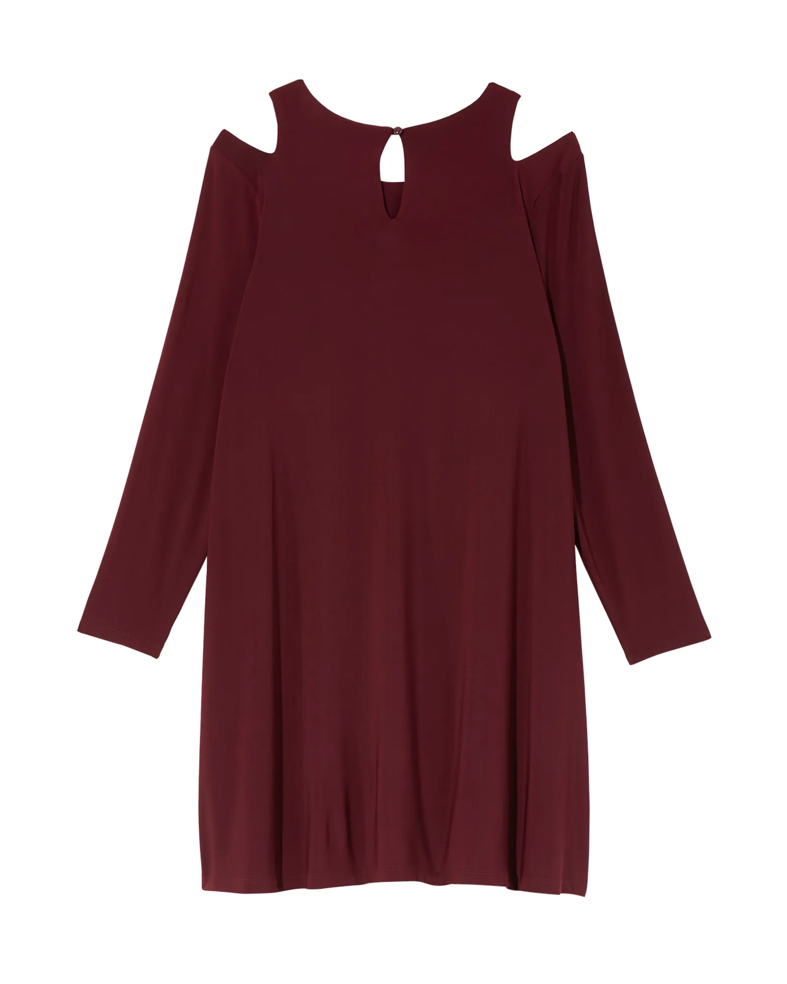 Caribou Knit Dress | Burgundy