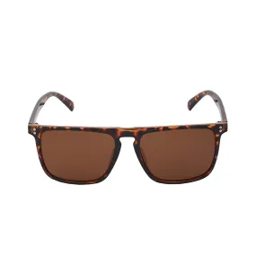 Carlton London Premium Brown Toned Polarised And Uv Protected Lens Wayfarer Sunglasses For Men