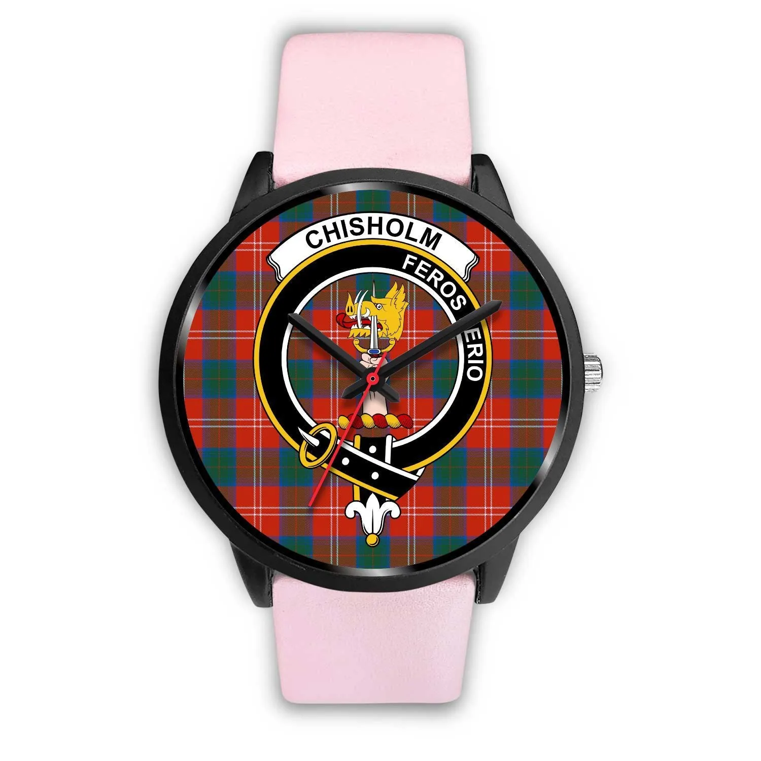 Chisholm Ancient Clan Badge Tartan Black Watch