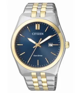 Citizen Mens Two Tone Eco-Drive Watch BM7334-66L