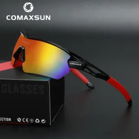 Comaxsun Unisex Polarized Tr 90 Sunglasses Rectangular STS821