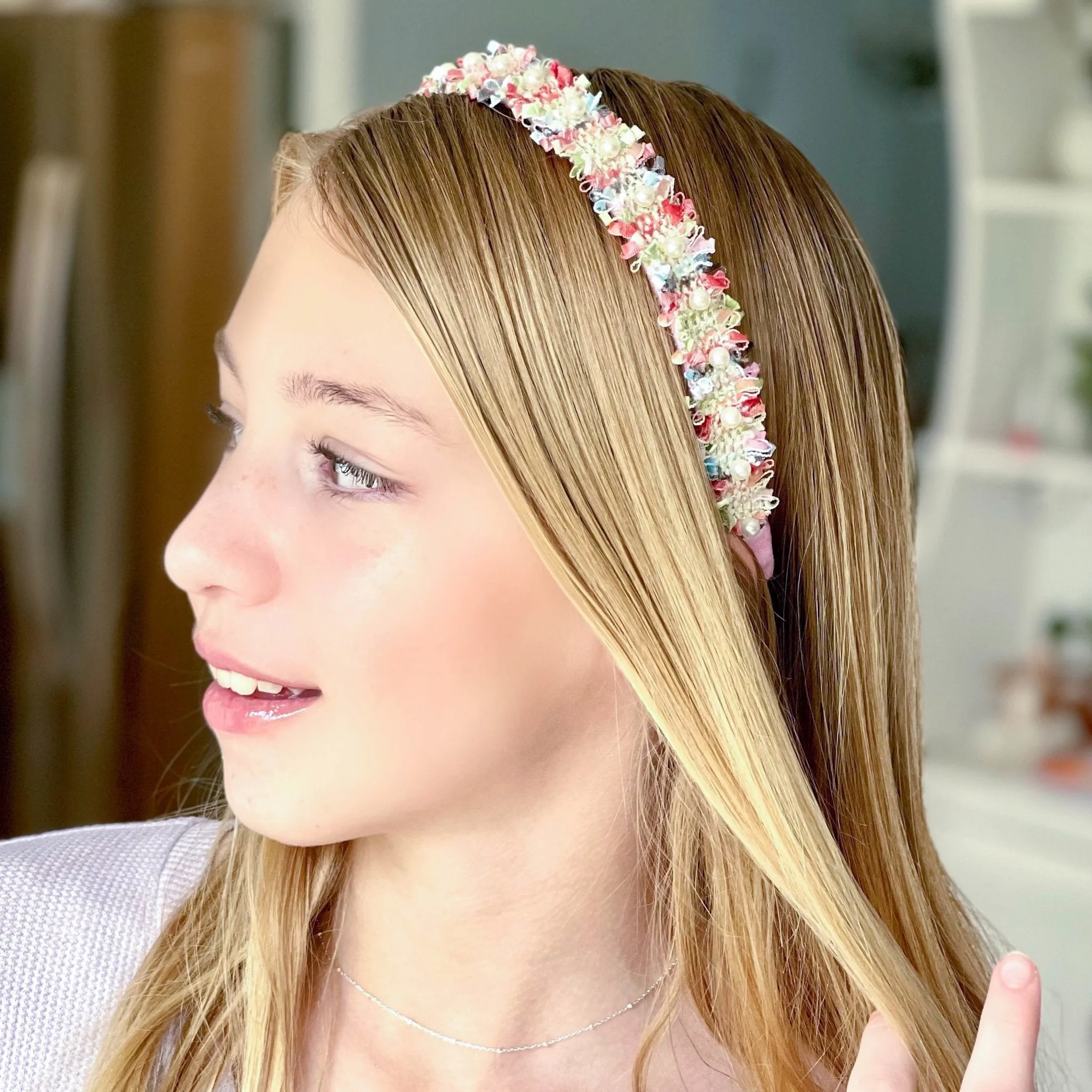 Confetti Pearl Headbands - 2 Pack