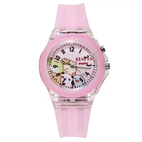 Corner Biological Watch Luminous Glow LED Watch Primary School Student Watch