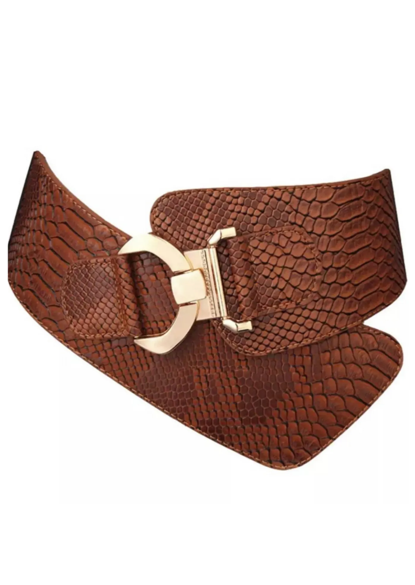 Corset Waist Belt - Brown