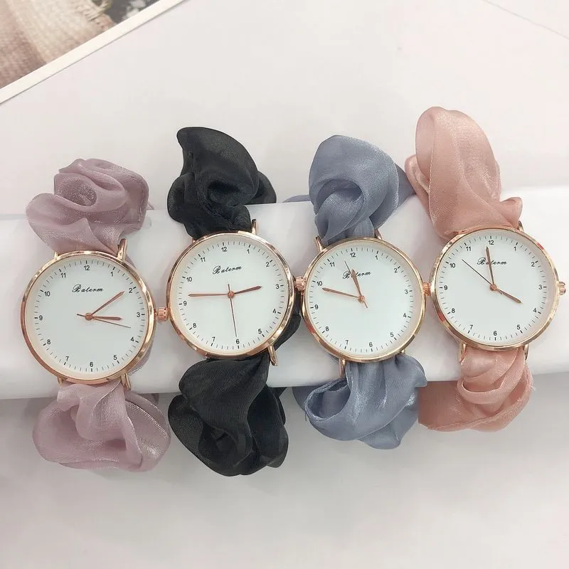 Creative Fashion Ribbon Digital Watch Female Fairy Elegant Personality Female Watch Student