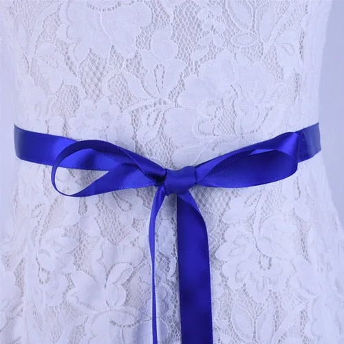 Crystal Wedding Belt Sliver Bridal Rhinestone Wedding Dress Sash