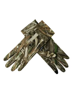 Deerhunter Camo Gloves with Silicone Dots