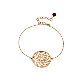 Dream Catcher Bracelet with Black Diamonds   Ruby