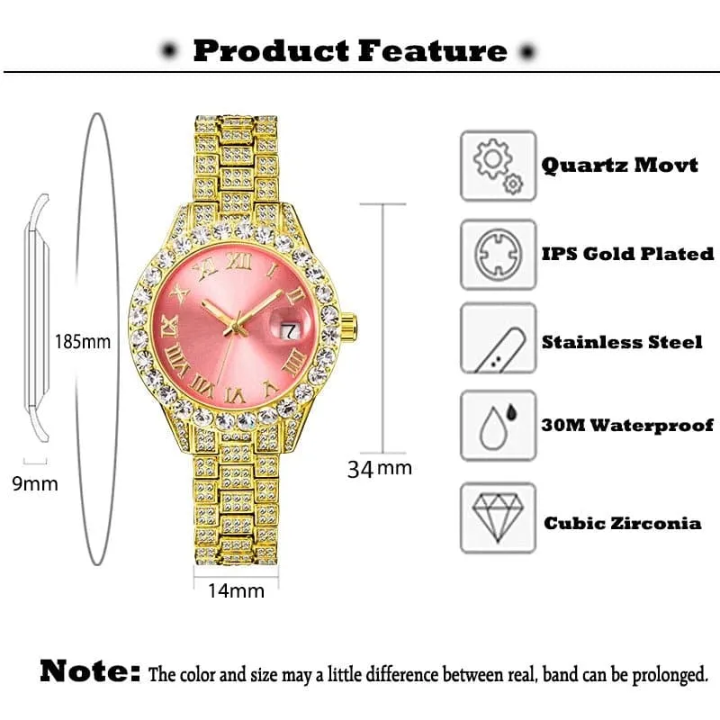 Elegant Quartz Watches with Small Face | Stainless Steel Case | Water Resistant | MISSFOX