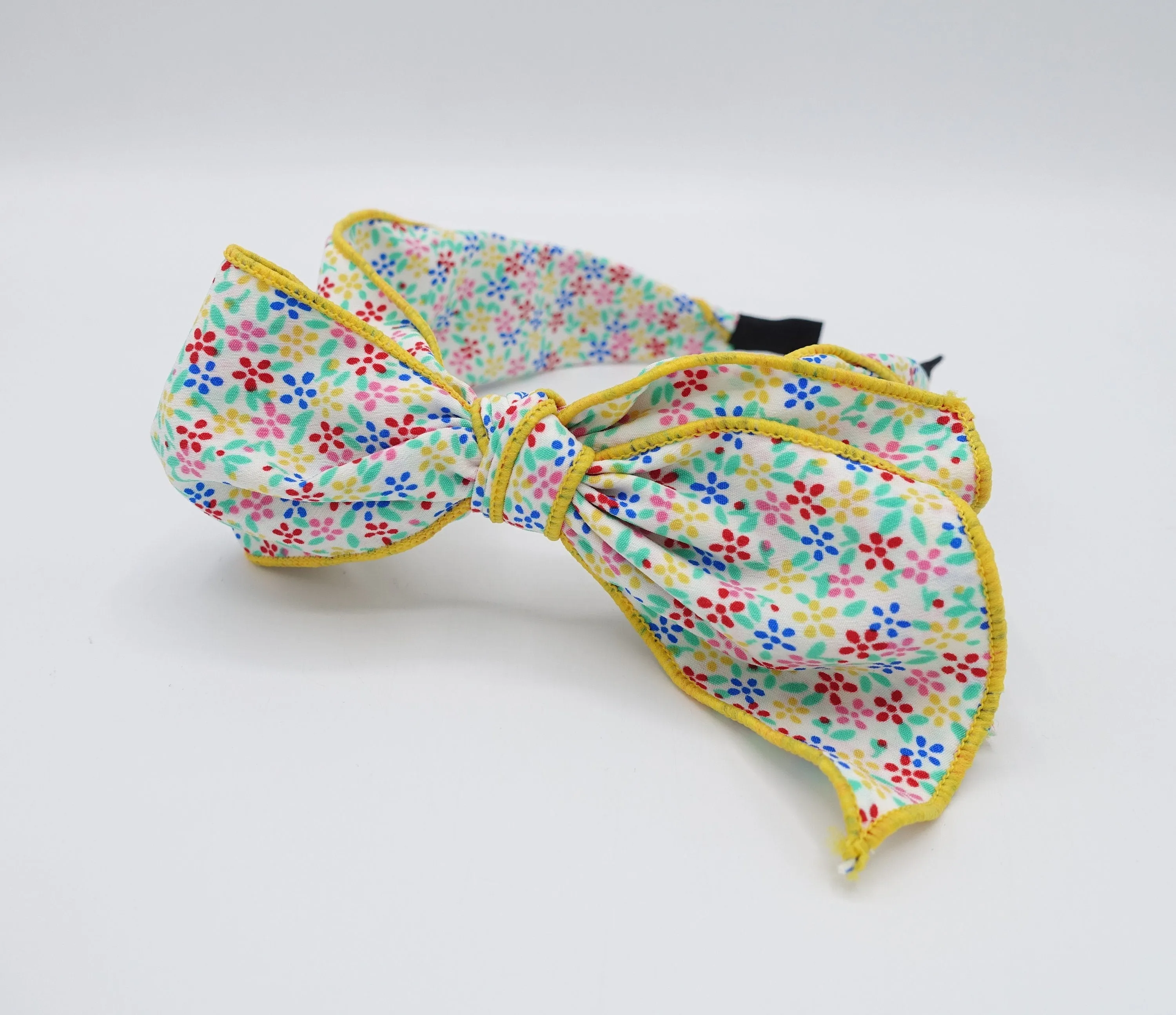 floral headband, bow knot headband, headband for girls and moms