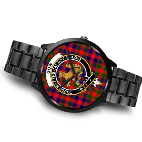 Gow of McGouan Clan Badge Tartan Black Watch