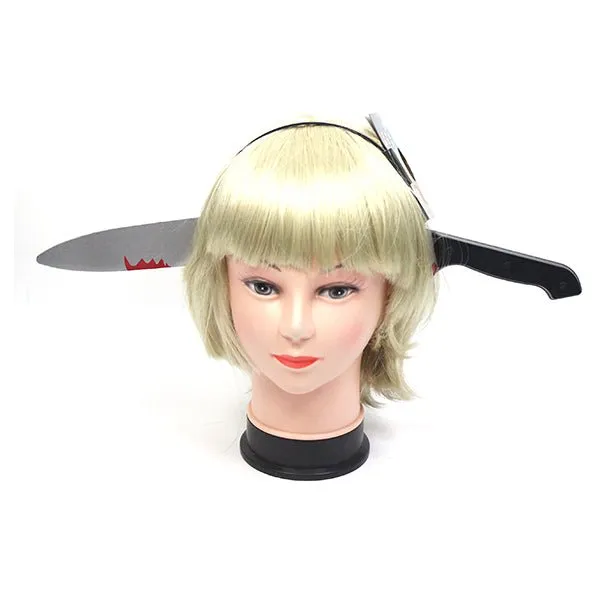 Halloween Bloody Knife Headband