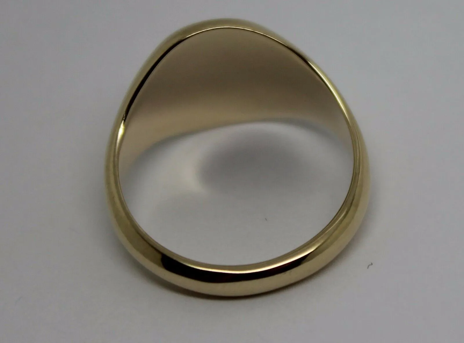 Kaedesigns Genuine Size O 1/2 9kt 9ct Yellow, Rose or White Gold Full Solid Heavy Signet Ring 318