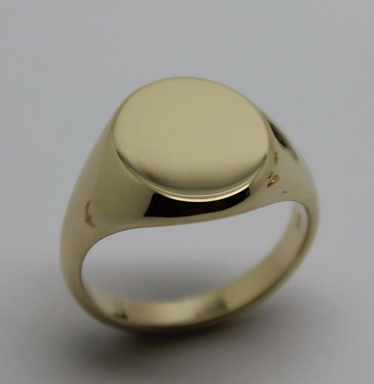 Kaedesigns Genuine Size O 1/2 9kt 9ct Yellow, Rose or White Gold Full Solid Heavy Signet Ring 318