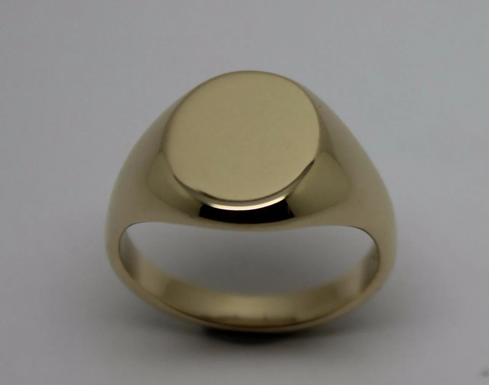 Kaedesigns Genuine Size O 1/2 9kt 9ct Yellow, Rose or White Gold Full Solid Heavy Signet Ring 318