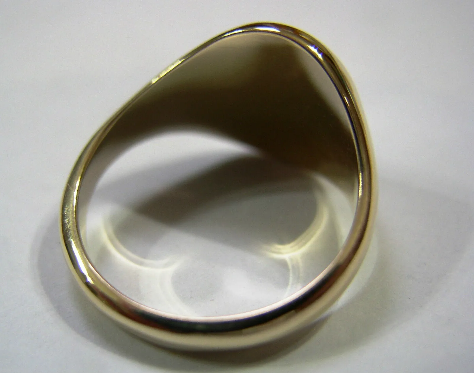 Kaedesigns Genuine Size O 1/2 9kt 9ct Yellow, Rose or White Gold Full Solid Heavy Signet Ring 318