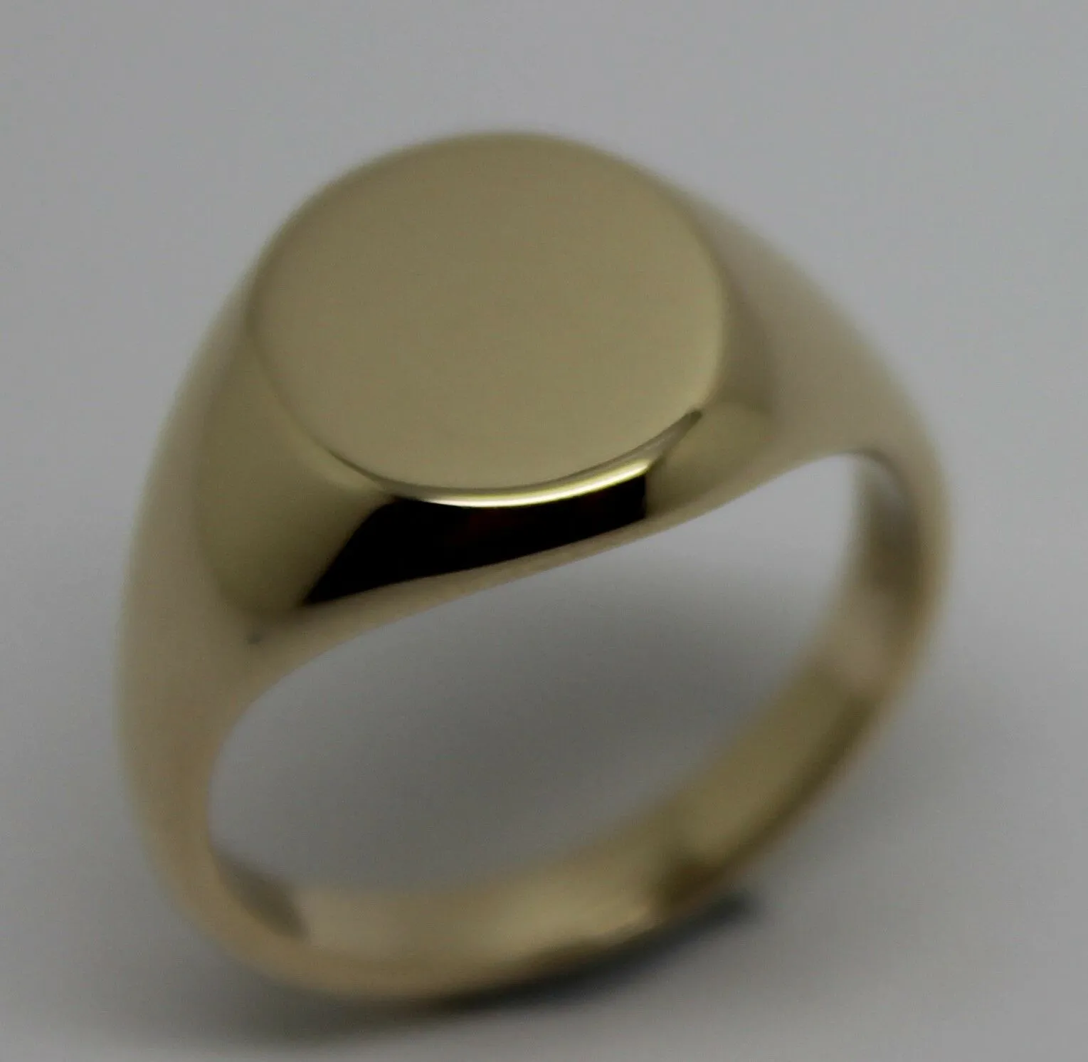 Kaedesigns Genuine Size S 9kt 9ct Yellow, Rose or White Gold Full Solid Heavy Signet Ring 318