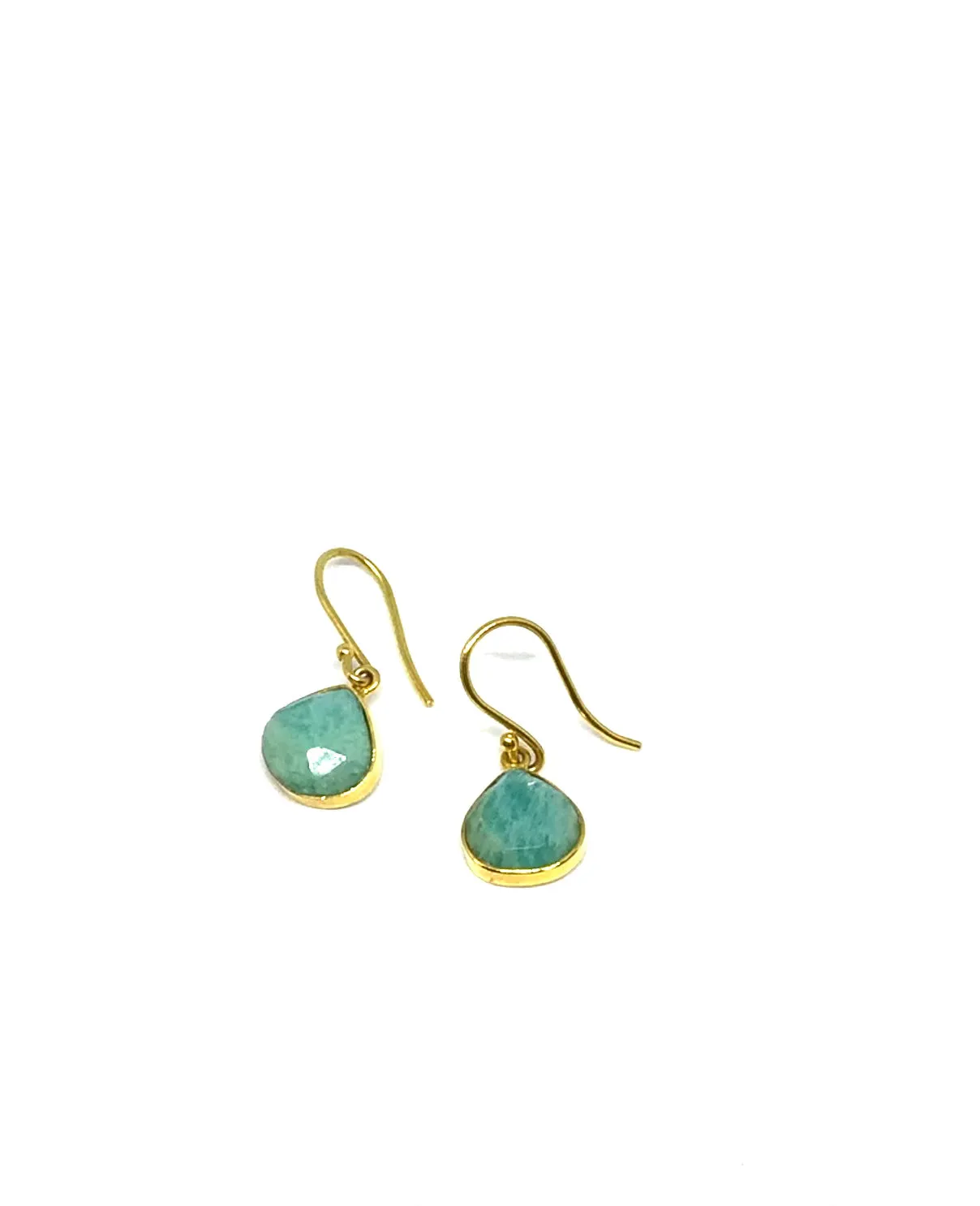 Lena Skadegard Amazonite Earrings 18K