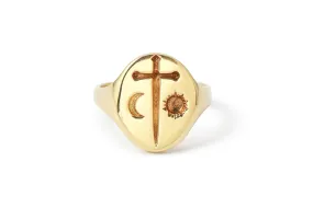 Libra Zodiac Signet Ring by Talon