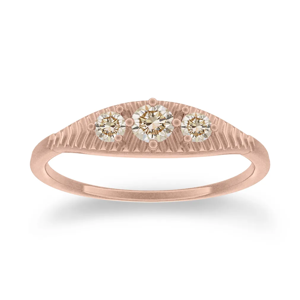 Mojave Ring, Champagne Diamond