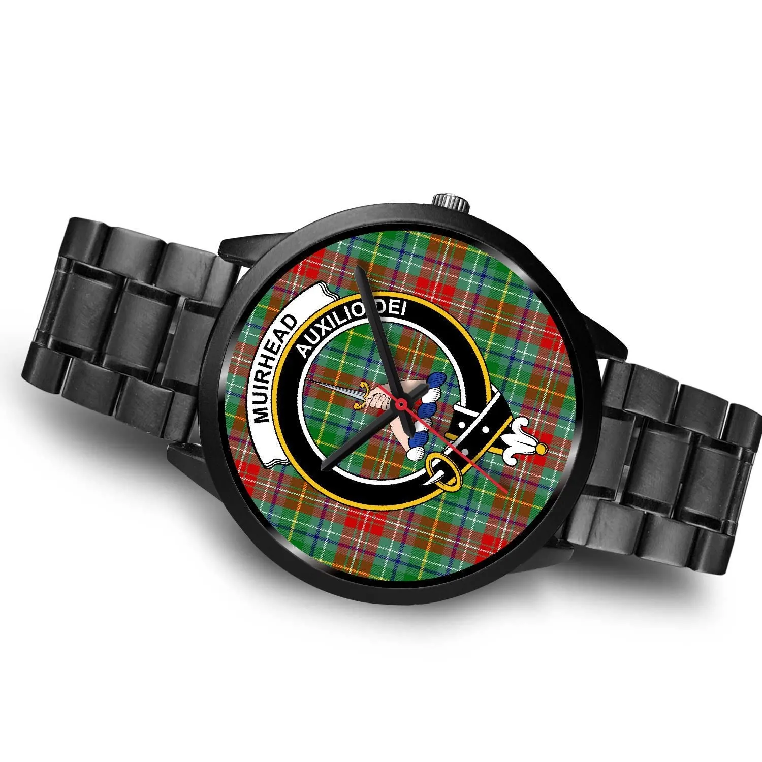 Muirhead Clan Badge Tartan Black Watch