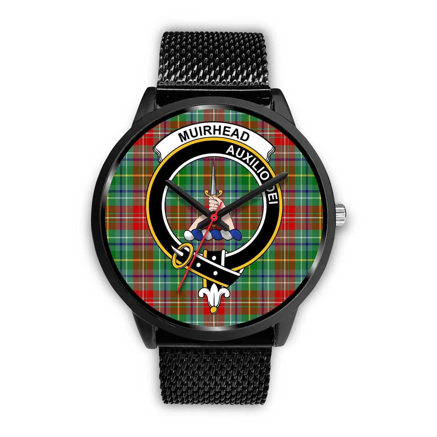 Muirhead Clan Badge Tartan Black Watch