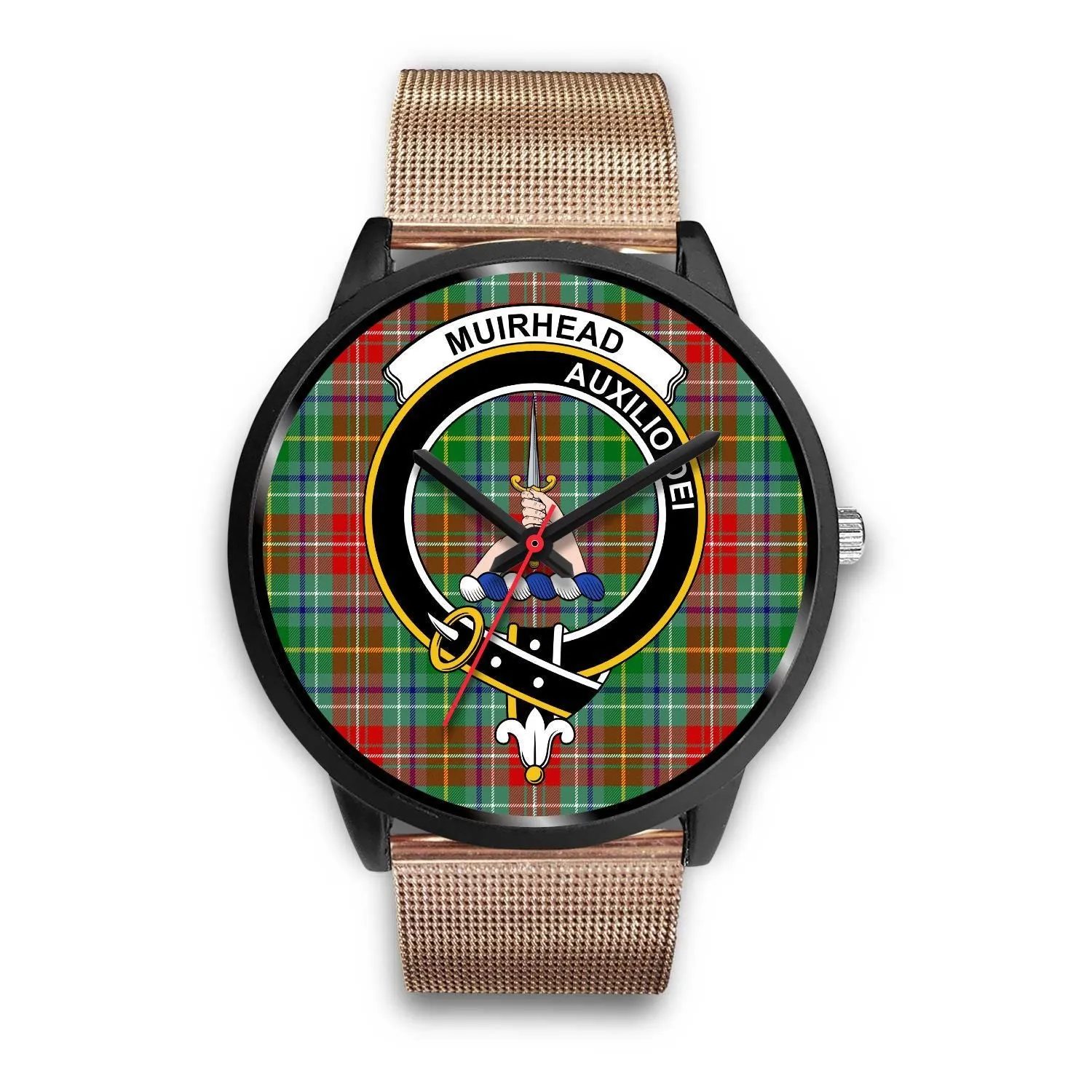 Muirhead Clan Badge Tartan Black Watch